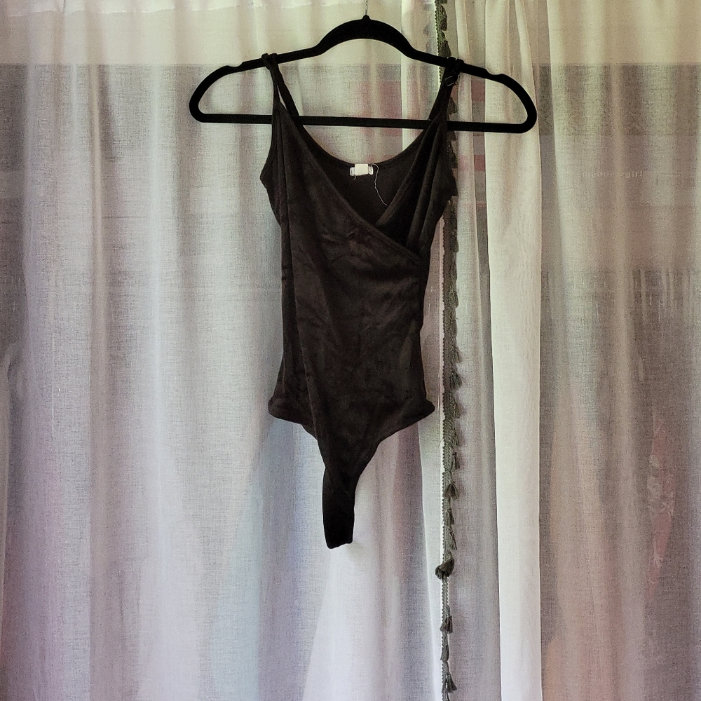 Velvet bodysuit
